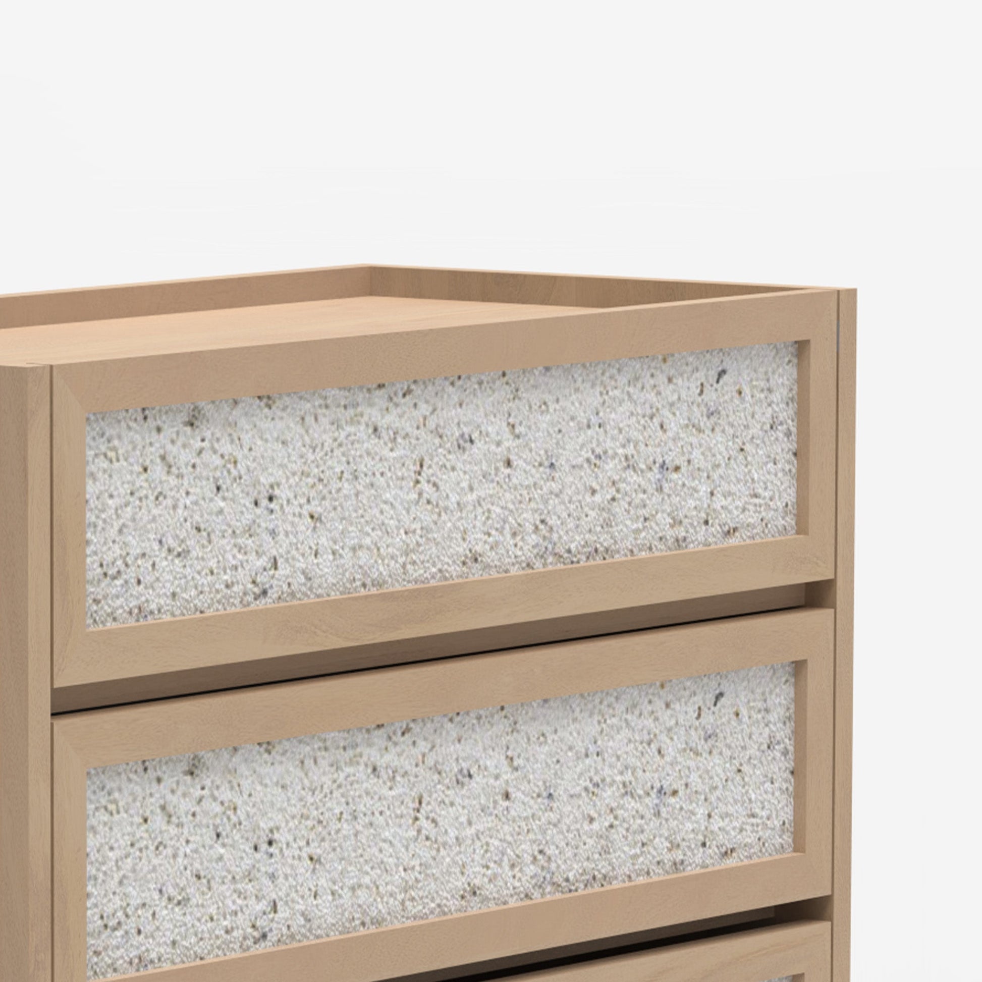 Brompton Three Drawer Chest - Natural - Skandi London