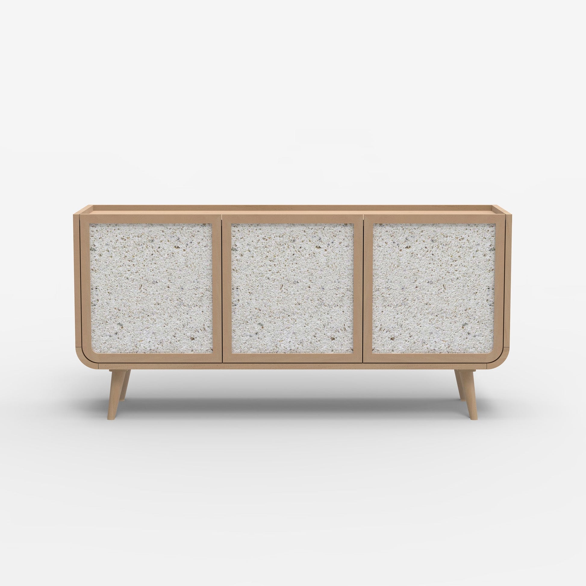 Brompton Three Door Cabinet - Natural - Skandi London