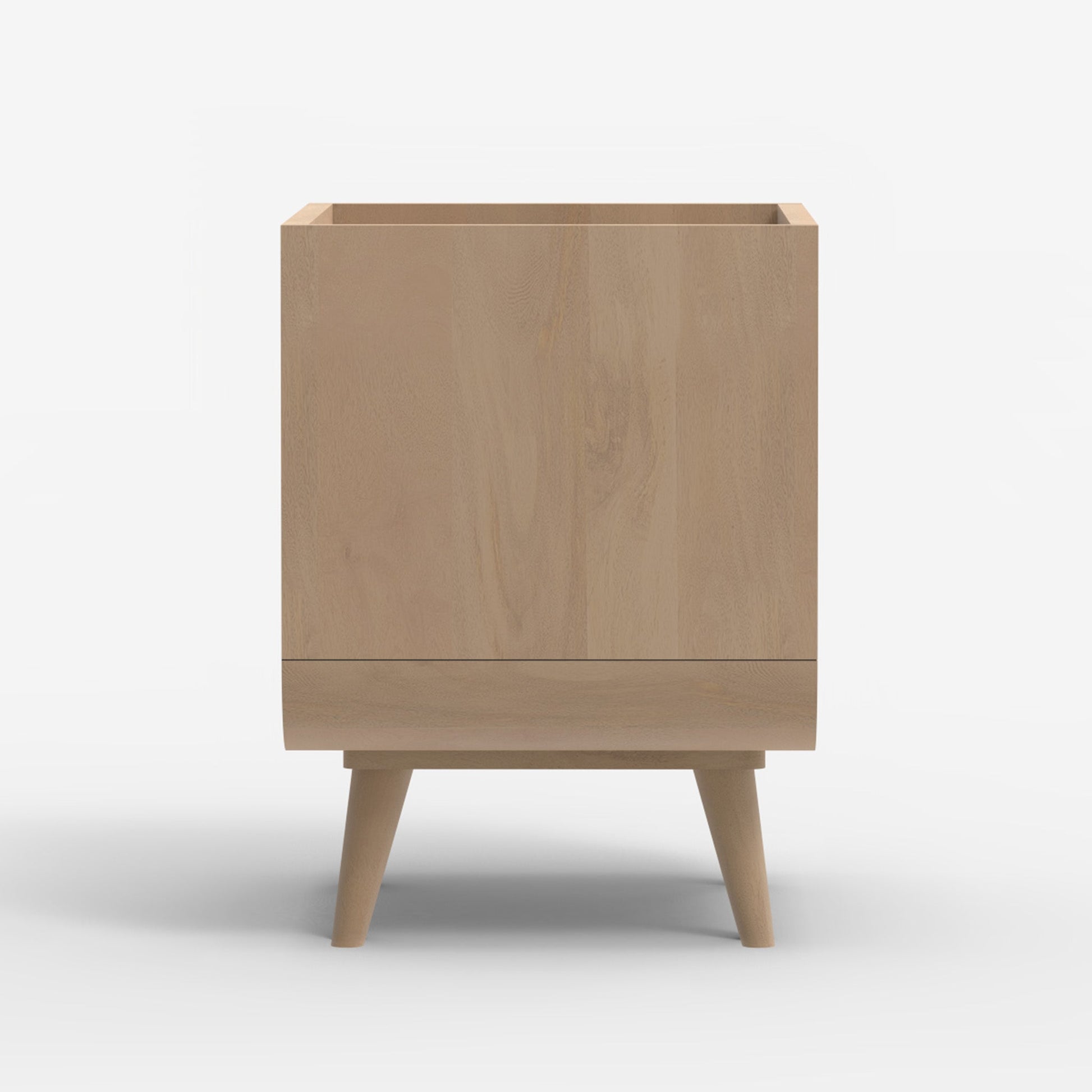 Brompton Two Drawer Side Table - Natural - Skandi London