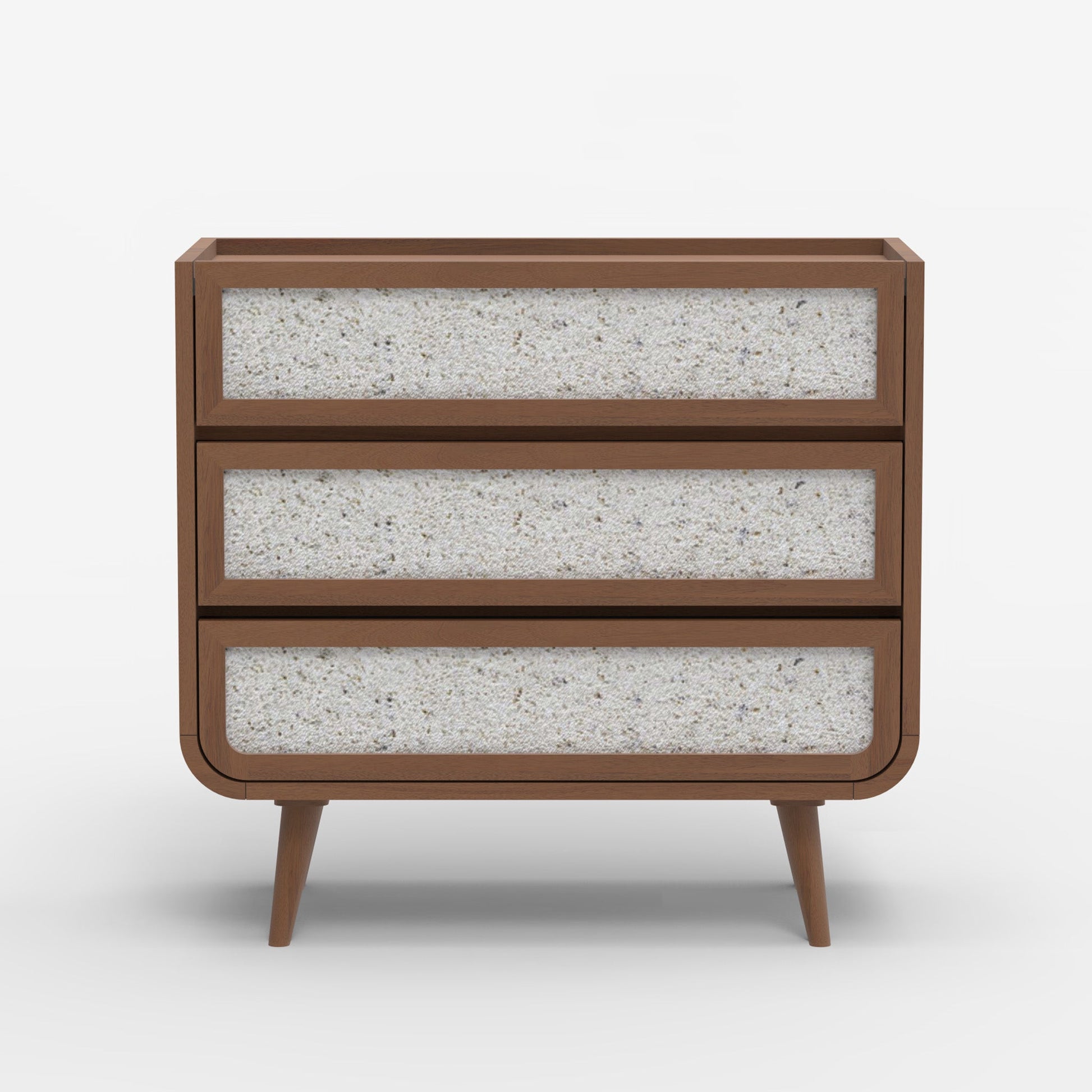 Brompton Three Drawer Chest - Natural - Skandi London