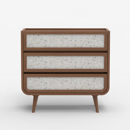 Brompton Three Drawer Chest - Natural - Skandi London