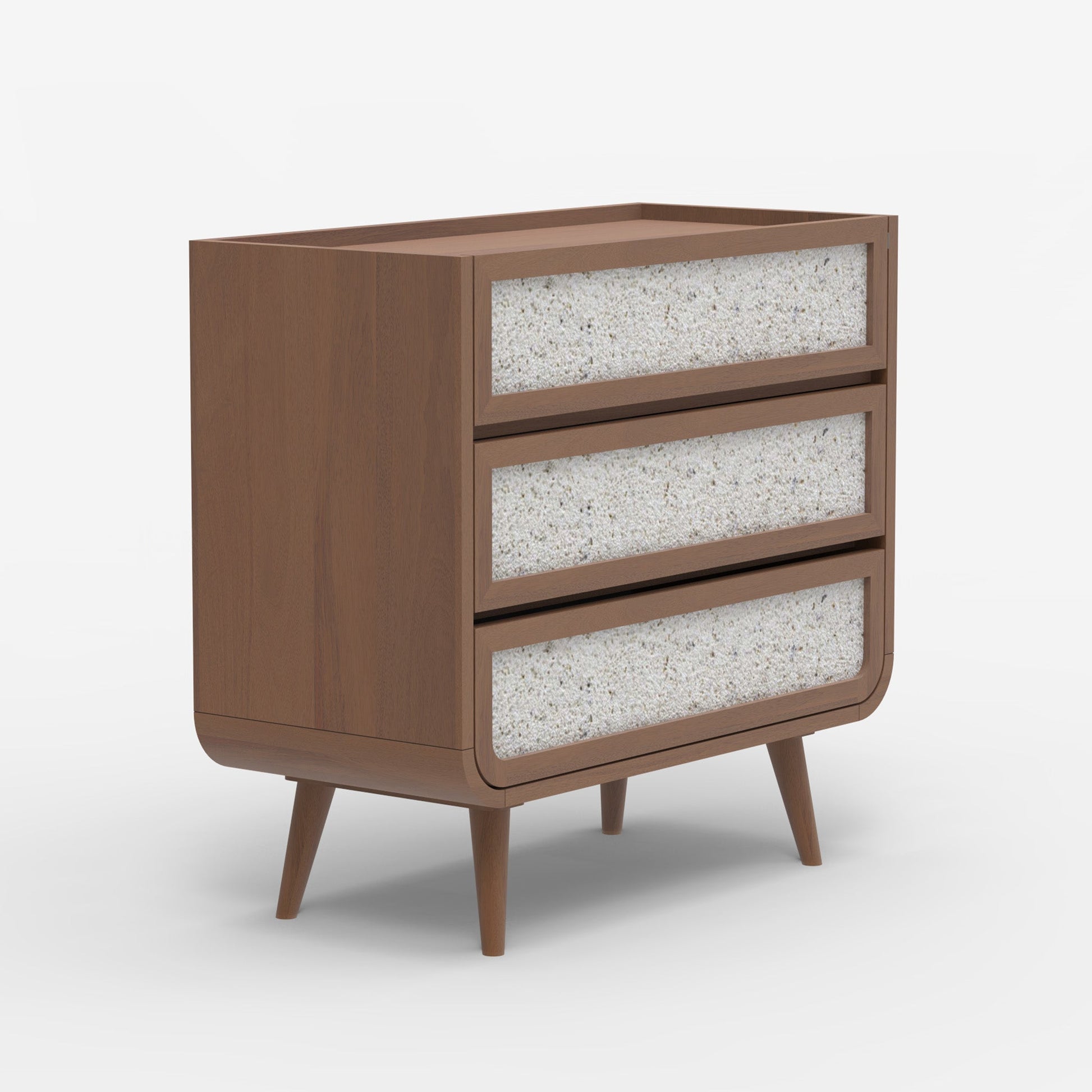 Brompton Three Drawer Chest - Natural - Skandi London