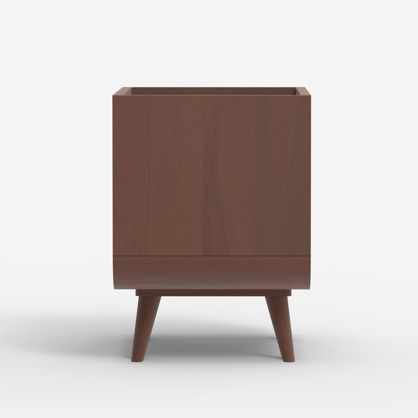 Brompton Two Drawer Side Table - Walnut - Skandi London