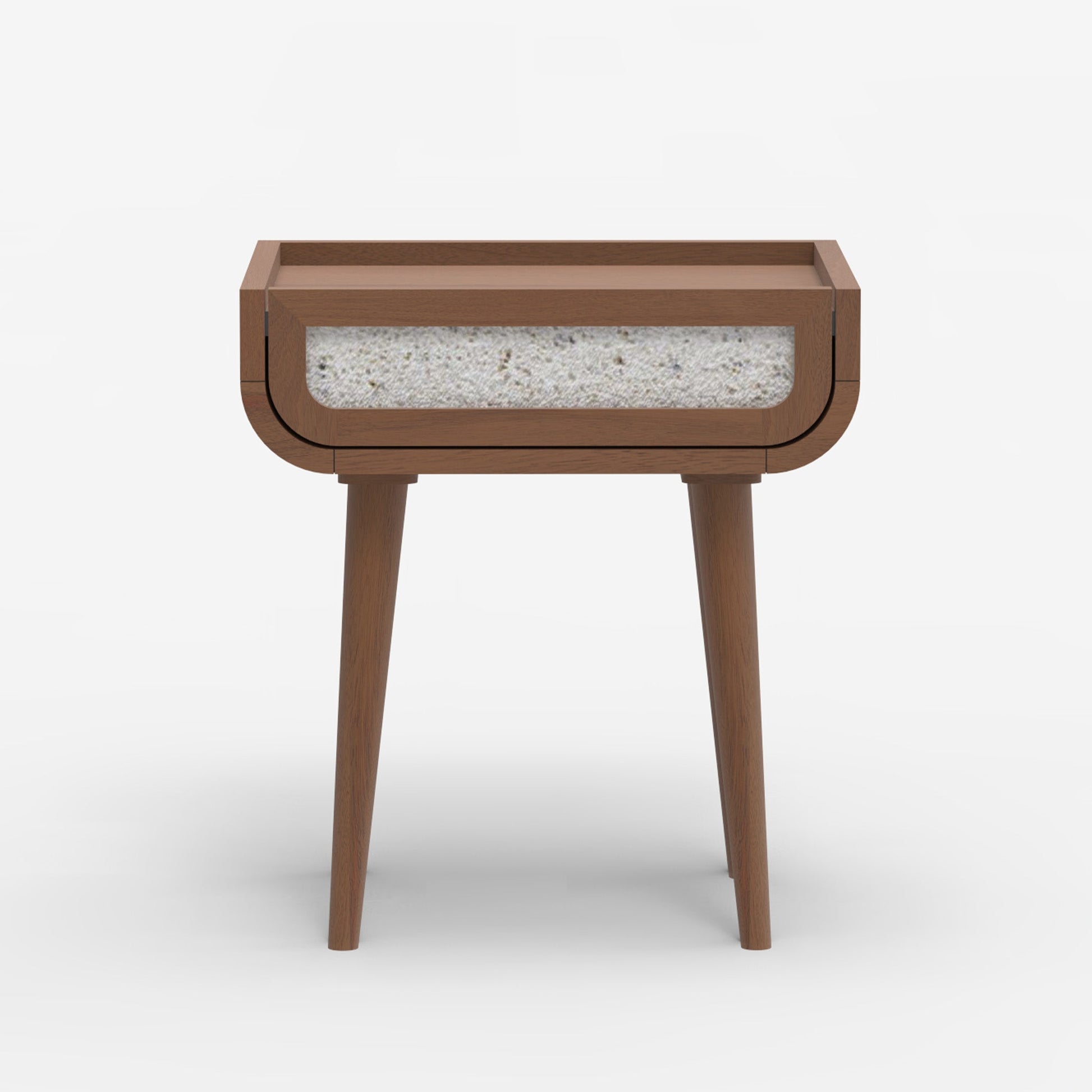 Brompton Side Table - Walnut - Skandi London