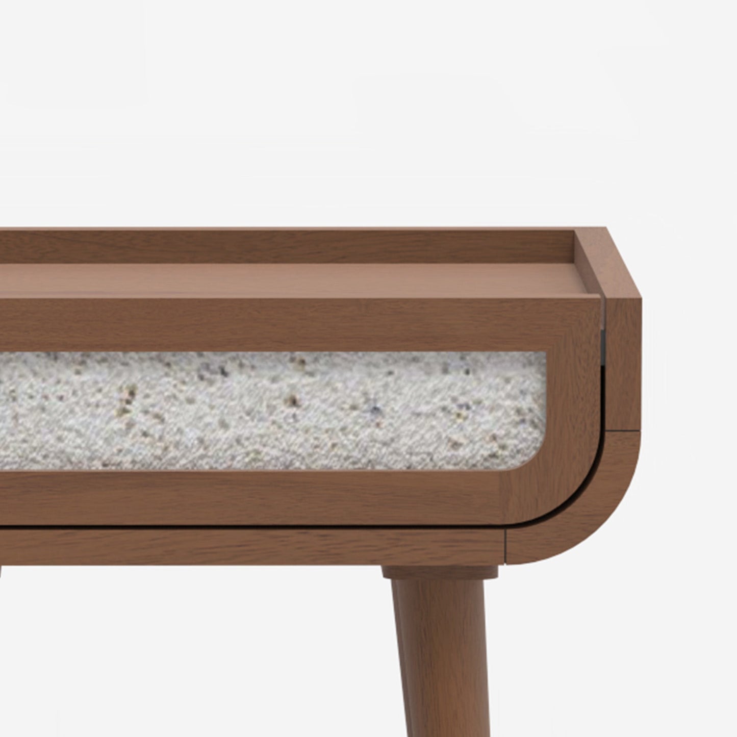 Brompton Side Table - Walnut - Skandi London